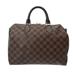 LOUIS VUITTON Damier Speedy Bandouliere 30 Brown N41367 Women's Canvas Handbag