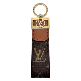 Louis Vuitton Porte-Clés Dragonne Dauphine Keychain Bag Charm Monogram Gold M69000 LOUIS VUITTON