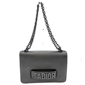 Christian Dior Ja Chain Shoulder Bag in Black Leather for Women