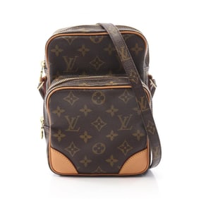 Louis Vuitton Amazon Monogram Shoulder Bag, Coated Canvas and Leather, Brown, M45236