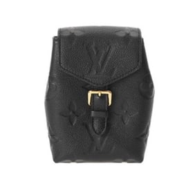LOUIS VUITTON Monogram Empreinte Tiny Backpack in Noir, M80596, Women's Leather Backpack/Daypack