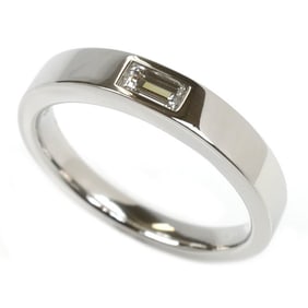 HARRY WINSTON Harry Winston Pt950 Platinum One Bucket Diamond Ring WBDPBGBZS20, Size 16, 8.0g,