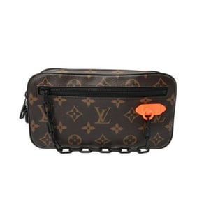 LOUIS VUITTON Monogram Solar Ray Pochette Volga Brown M44458 Men's Canvas Second Bag