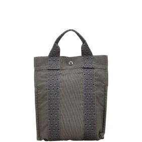 Hermes Hermès Air Line Ad PM Backpack/Handbag in Gray Canvas for Women