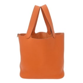 HERMES Picotin Lock MM Orange U Stamp (circa 2022) Women's Taurillon Handbag