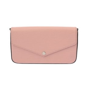 LOUIS VUITTON Epi Felicie Rose Ballerine Pochette M62467 Women's Leather Shoulder Bag