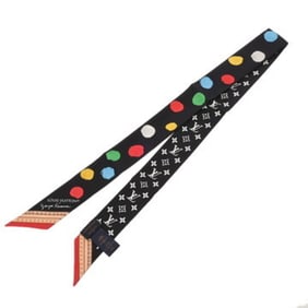 LOUIS VUITTON Bandeau BB Painted Dots in Collaboration with Yayoi Kusama, Black, M78485, Women's
