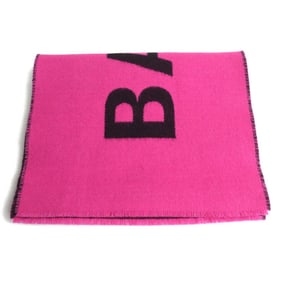 BALENCIAGA Marco Scarf, Pink and Black, 512732, Women's