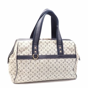 Louis Vuitton Monogram Mini Josephine GM Handbag, Women's, M92211, Blue, C219239
