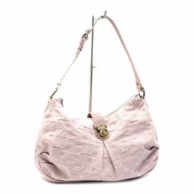 Louis Vuitton Monogram Denim Slightly Shoulder Bag, Women's, M95833, Rose