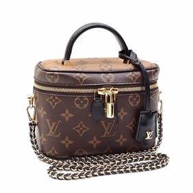 Louis Vuitton Monogram Vanity Bag NV PM Women's M45165 Reverse 044696