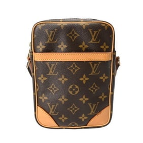 LOUIS VUITTON Monogram Danube Brown M45266 Unisex Canvas Shoulder Bag