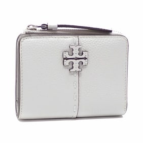 Tory Burch McGraw Women's Blue Leather Bifold Wallet 64522