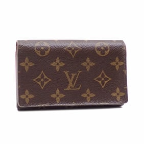 Louis Vuitton Monogram Porte-Monnaie Bifold Wallet with Tresor, Women's, M61730