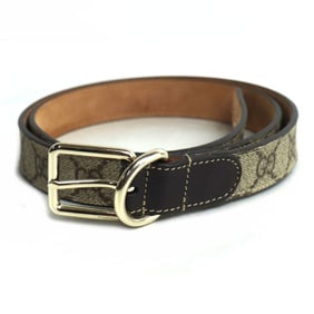 GUCCI Gucci Belt Beige 201771 Women's
