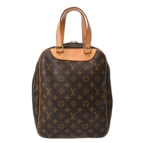 LOUIS VUITTON Monogram Excursion Brown M41450 Women's Canvas Handbag