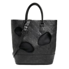 LOUIS VUITTON Withholds Rei Kawakubo Collaboration Tote Bag Monogram Empreinte Black M45887 Women's