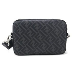 FENDI Men's Diagonal Shoulder Bag 7M0286 ALKA F0R2A with Camera Case, Black