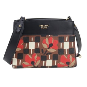 PRADA Prada Bibliotheque Shoulder Bag PR85564 1BC034 Women's Black