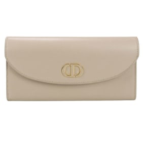 Christian Dior DIOR Montaigne Long Flap Wallet with Bi-Fold Coin Pocket, CD85619, Size 30, Women's,