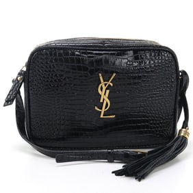 SAINT LAURENT Women's Crossbody Shoulder Bag 612544 Lou in Black