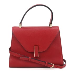 Valextra Mini Iside Handbag N 448850 Women's Red