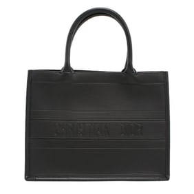 Christian Dior DIOR Tote Bag M1296 ZGSB_M900 Medium Book Women's Black