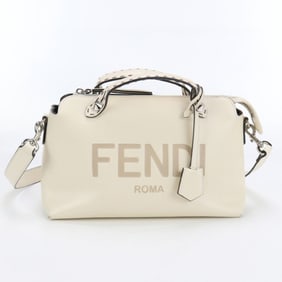 FENDI By the Way Medium Handbag FE81134 8BL146 AC9L 125000 Women's Ivory