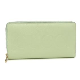 GUCCI Zip-Around Wallet 658691 with Gucci Logo, Green, for Women
