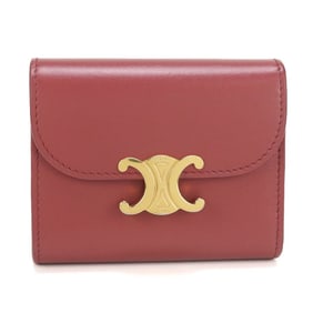 CELINE Triomphe Small Flap Wallet (10D78 3DPV) in Pink