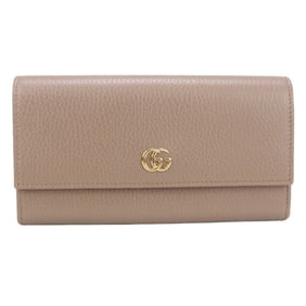 GUCCI Double G Continental Wallet, Pink, GU93385, 456116, Women's, Bifold Wallet