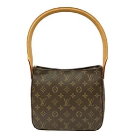 LOUIS VUITTON Louis Vuitton Looping MM Monogram M51146 FL0091 Shoulder Bag/Handbag for Women