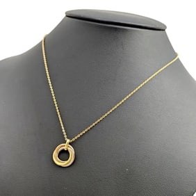 Cartier Trinity Necklace, Small, 18K Gold (750, YG, PG, WG) Yellow Gold, Pink and White (B7224817)