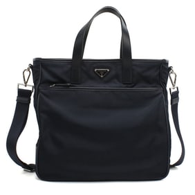 PRADA Prada Tote Bag 2VG032 2WAY Men's Navy