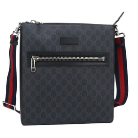 GUCCI Men's Black Messenger Bag GU94036 474137