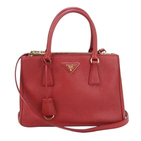 PRADA Galleria Tote Bag PR87238 1BA863 Medium Women's Red