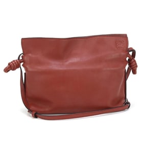 LOEWE Flamenco Clutch Mini Shoulder Bag LO91541 A411FC2X17 Women's Red