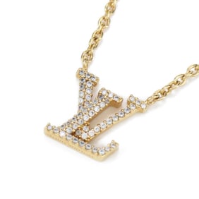 LOUIS VUITTON Louis Vuitton Necklace M00596 LV Iconic Women's Gold
