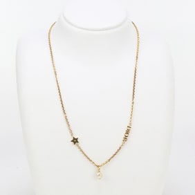Christian Dior DIOR Dior necklace for women, gold