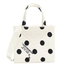 PRADA Prada Tote Bag PR88318 1BG391 2WAY Women's White