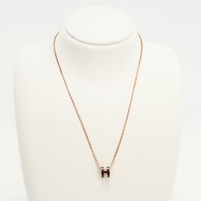 HERMES MINI POP H Necklace for Women, Pink