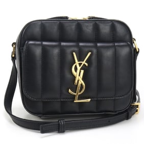 SAINT LAURENT Crossbody Shoulder Bag 554075 Women's Black