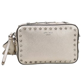 JIMMY CHOO YZLFF6 Studded Crossbody Shoulder Bag, Women's, Gold
