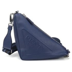 PRADA Prada Triangle Shoulder Bag 2VH155 Men's Blue