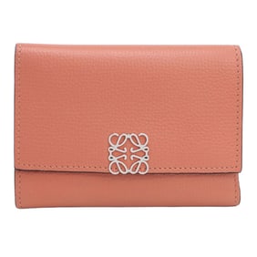 LOEWE Anagram Vertical Wallet (LO91016) in Pink
