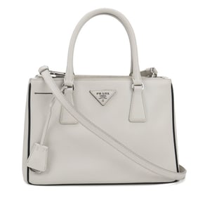 PRADA Prada Tote Bag PR91949 Saffiano Leather B2863Y NZV F0N13 2WAY Women's White