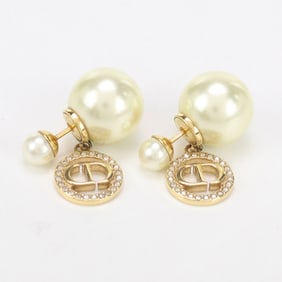 Christian Dior DIOR Tribal Earrings CD93641 E2325WOMCY D03S Women's Gold