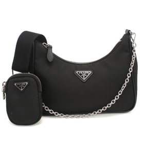 PRADA Prada Shoulder Bag 1BH204 2WAY Women's Black