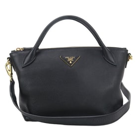 PRADA Prada Handbag PR92996 1BA111 2BBE F0002 2WAY Women's Black