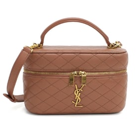 SAINT LAURENT Gaby Vanity Bag, 766731, Pink, Women's, Crossbody Shoulder Bag